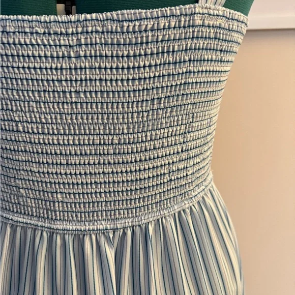 Commense Light Blue Striped Maxi Dress - Picture 6 of 8